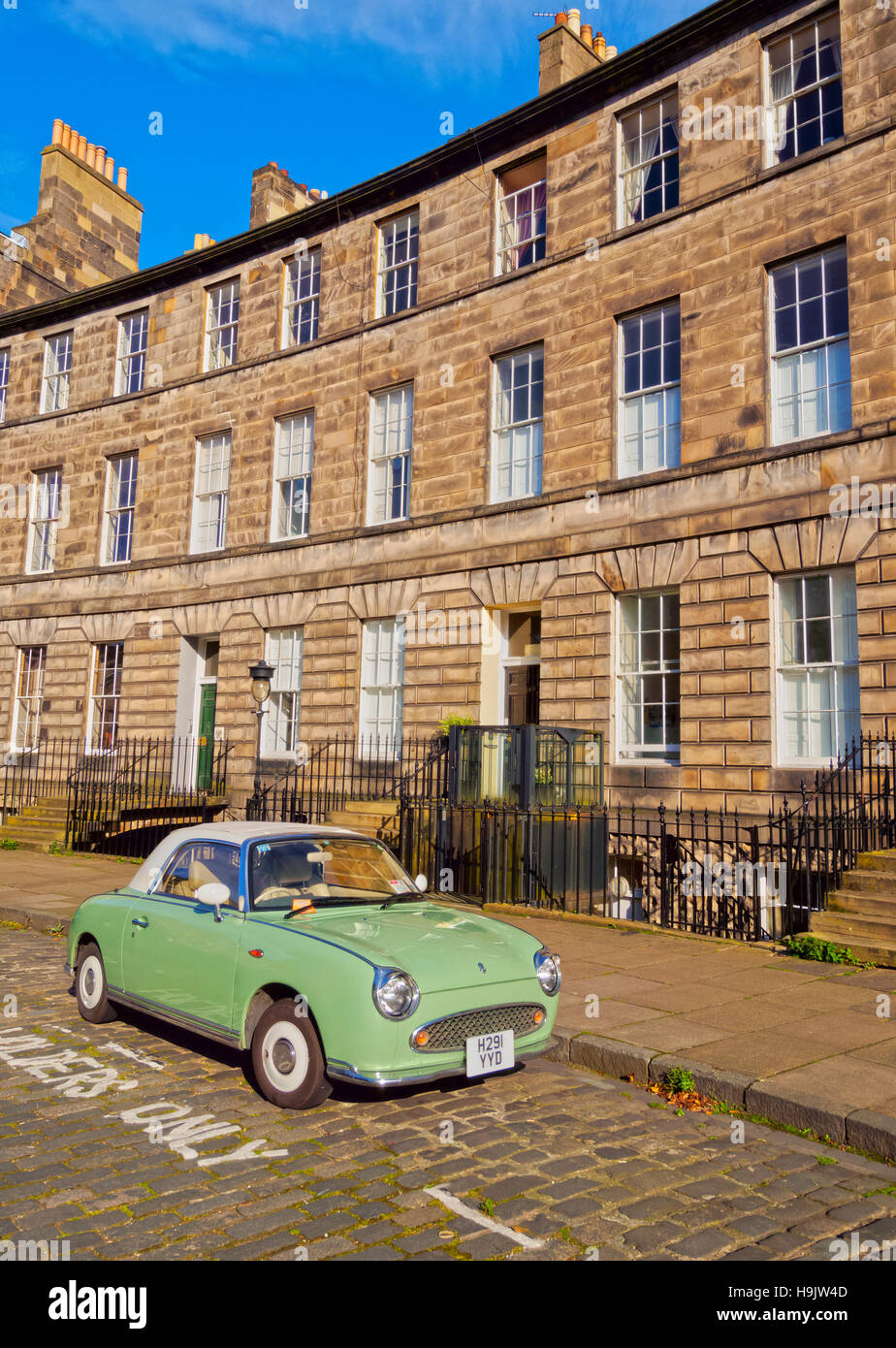 Regno Unito, Scozia, Edimburgo, in vista di una nuova città. Foto Stock