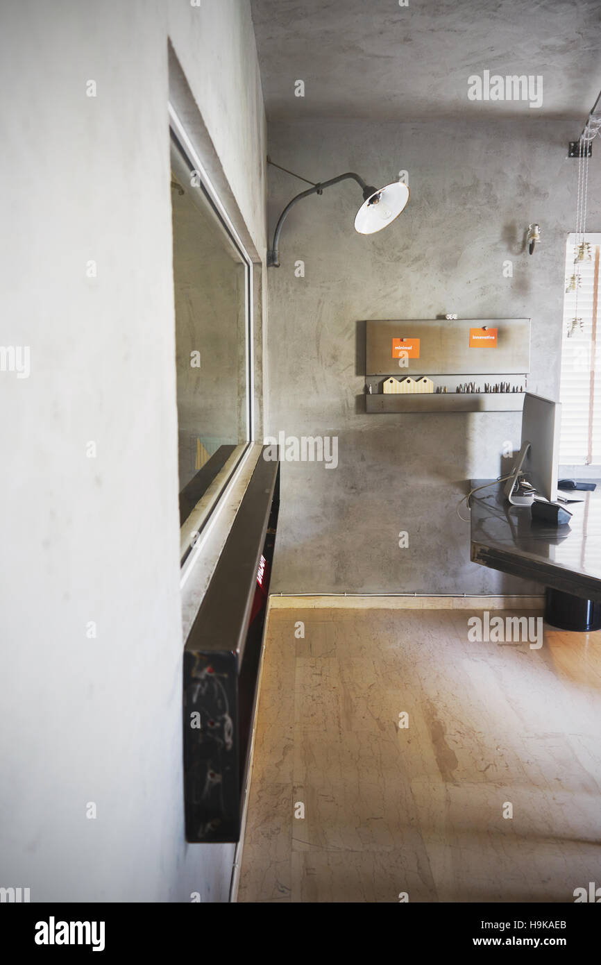 Ufficio moderno, spazio interno Foto Stock