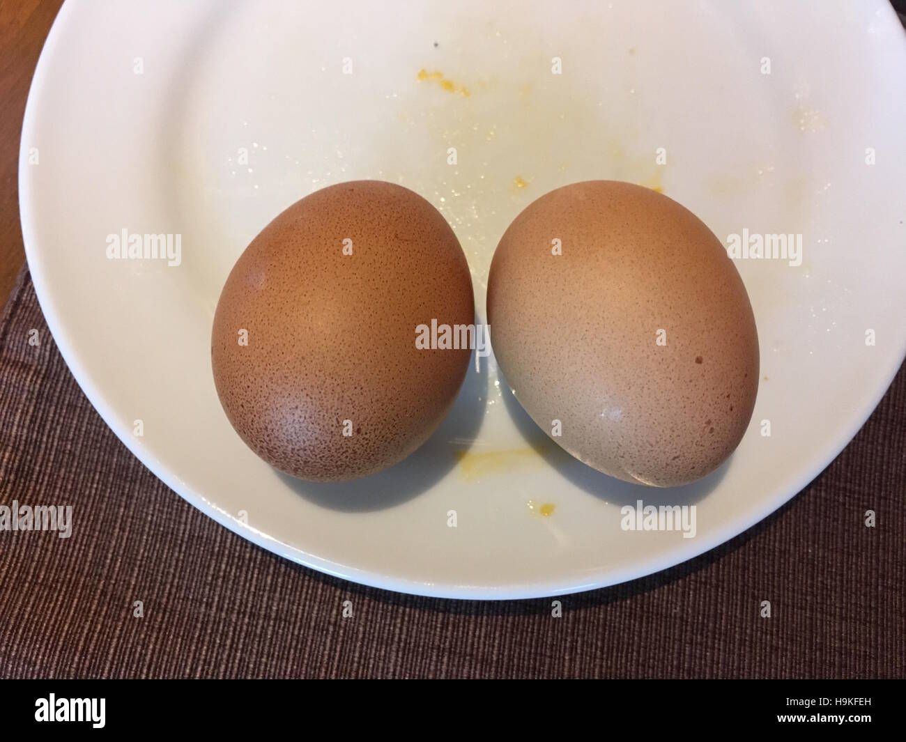 Uova uovo & Foto Stock