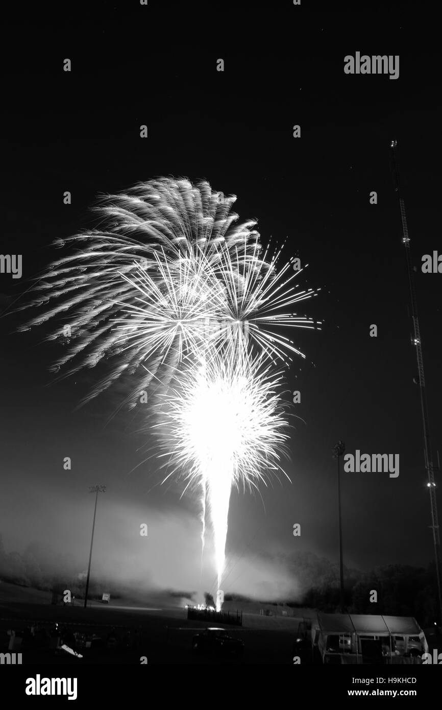 Il Jacksonville di fuochi d'artificio a Phoenix, Maryland Foto Stock