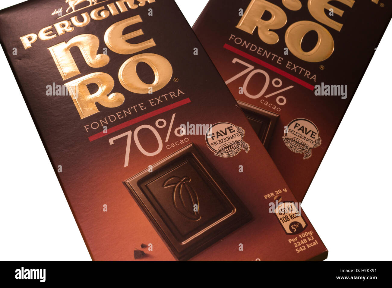 Italiano confezione di cioccolato Foto stock - Alamy