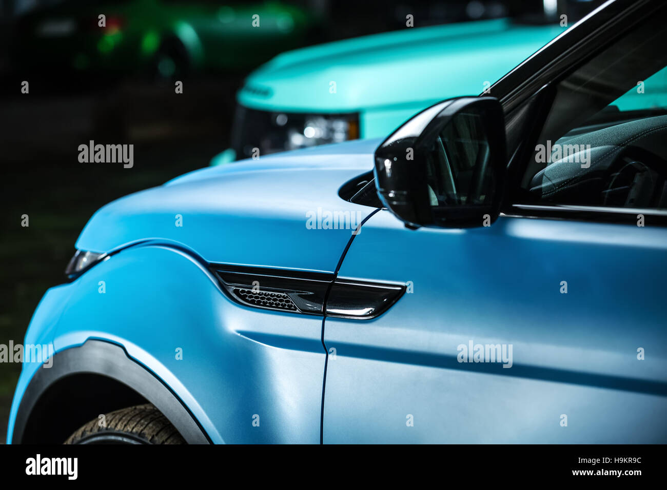 Range Rover Evoque tuning Foto Stock Range Rover Evoque tuning Foto Stock