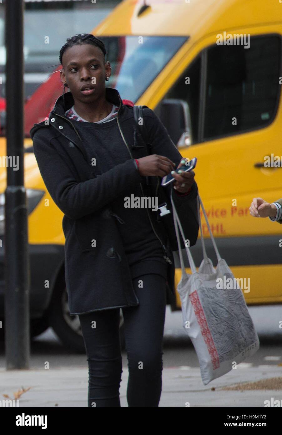 Gerald Matovu arriva a Westminster Magistrates Court di Londra, dove è comparso caricato con alimentazione di sostanze vietate per serial killer di Porto Santo Stefano. Foto Stock