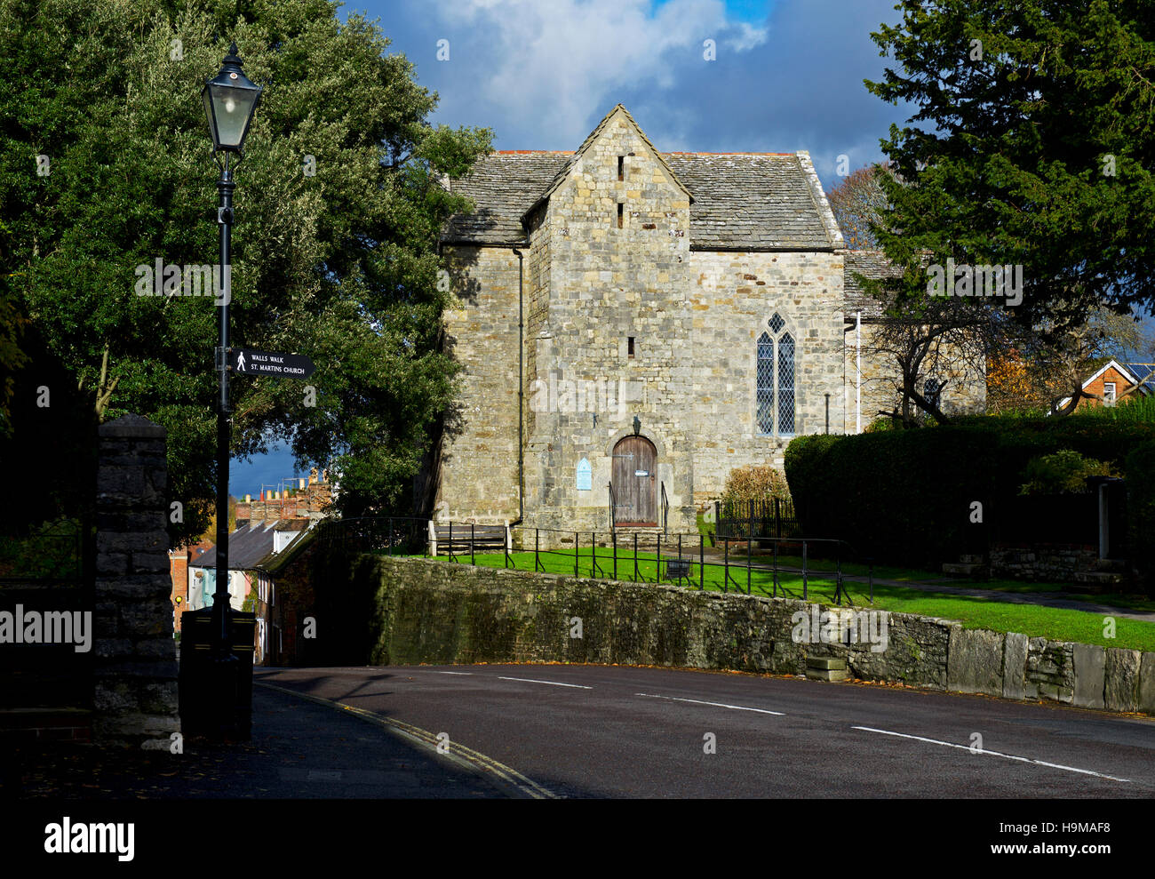 St Martin's Church, Wareham Dorset, Regno Unito Inghilterra Foto Stock
