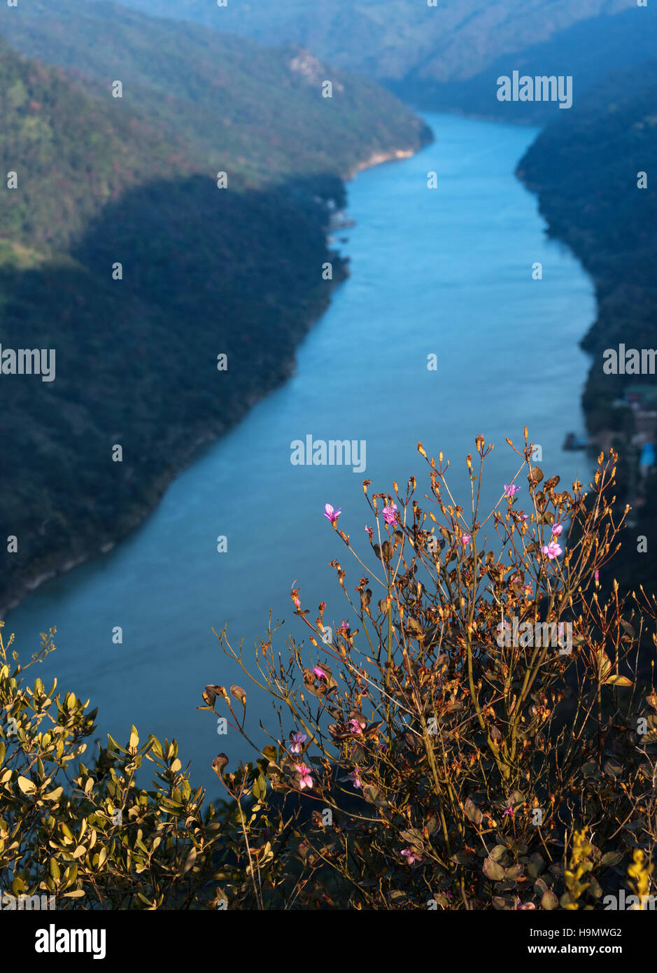 Scenario Feilaixia,Qingyuan City,nella provincia di Guangdong, Cina Foto Stock