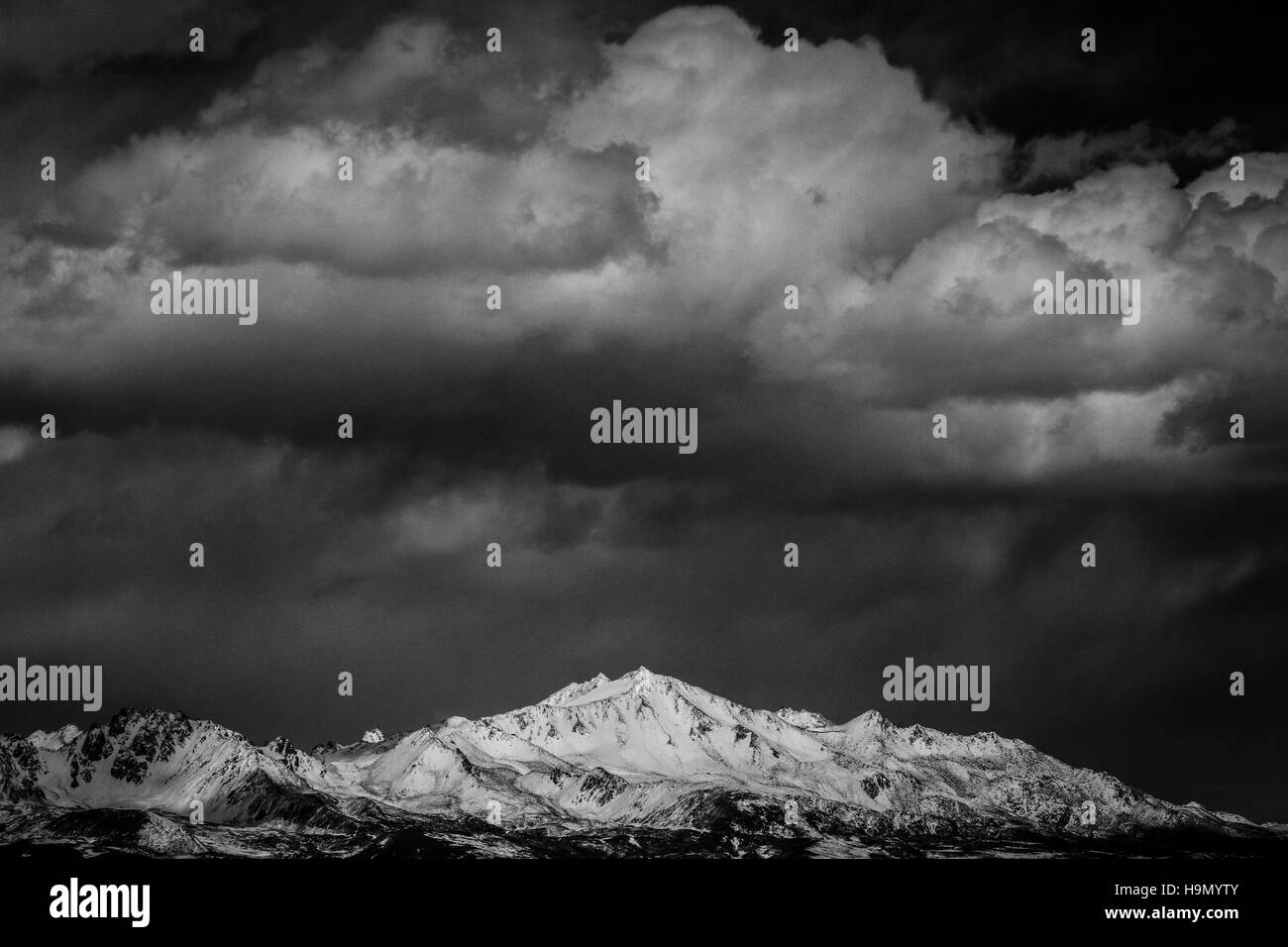 Yala neve montagna della provincia di Sichuan,Cina Foto Stock