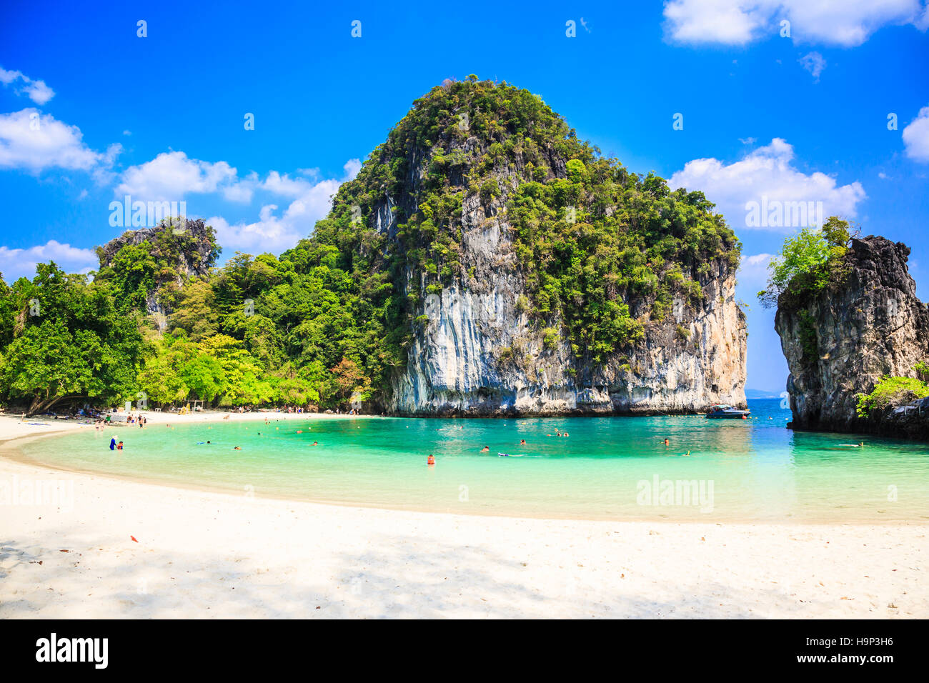 Thailandia. Provincia di Krabi. Hong isole della laguna. Foto Stock