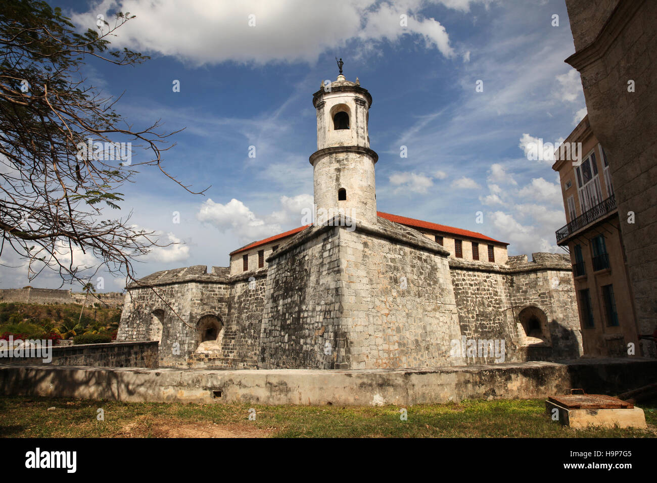 Fortezza Castillo De La Real Fuerza o castello della Royal vigore, Havana, Cuba Foto Stock