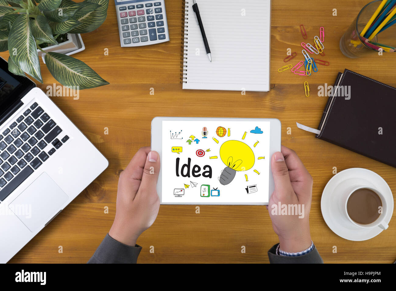 Idee Idea Design Concept Foto Stock