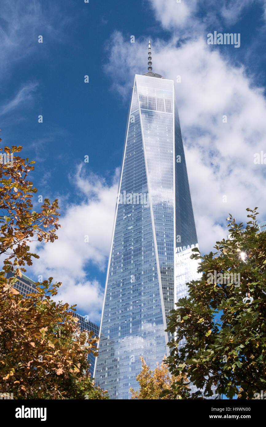 World Trade Center, la parte inferiore di Manhattan, New York, Stati Uniti d'America Foto Stock