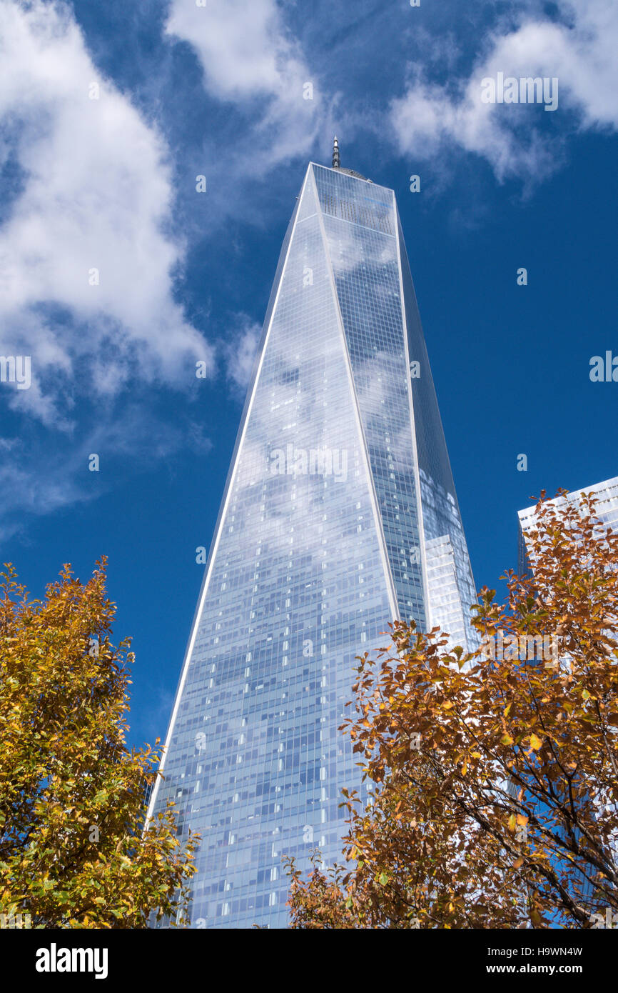 World Trade Center, la parte inferiore di Manhattan, New York, Stati Uniti d'America Foto Stock
