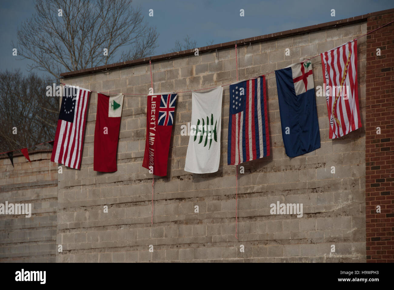 Il Valley Forge National Park ospita una cerimonia di apertura che segna l'inizio di una nuova fase nei programmi e nei servizi del parco. L'evento mette in evidenza il ruolo del parco nella storia americana e i suoi continui sforzi di conservazione. Foto Stock