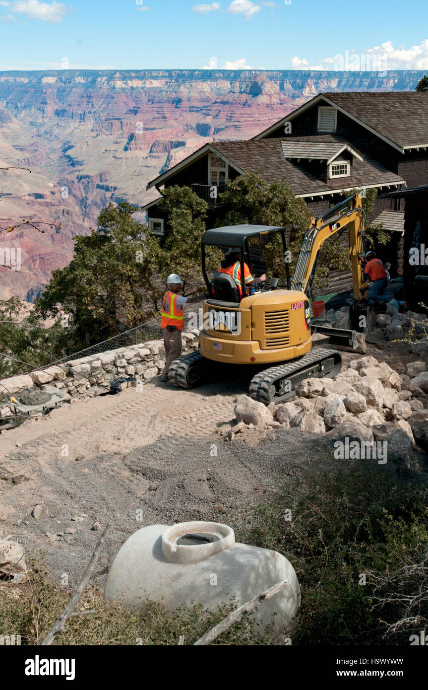 Grand Canyon 8047490771 nps Sett 2012 - Aprile 2013 Bright Angel sentiero Area riabilitazione 2324 Foto Stock