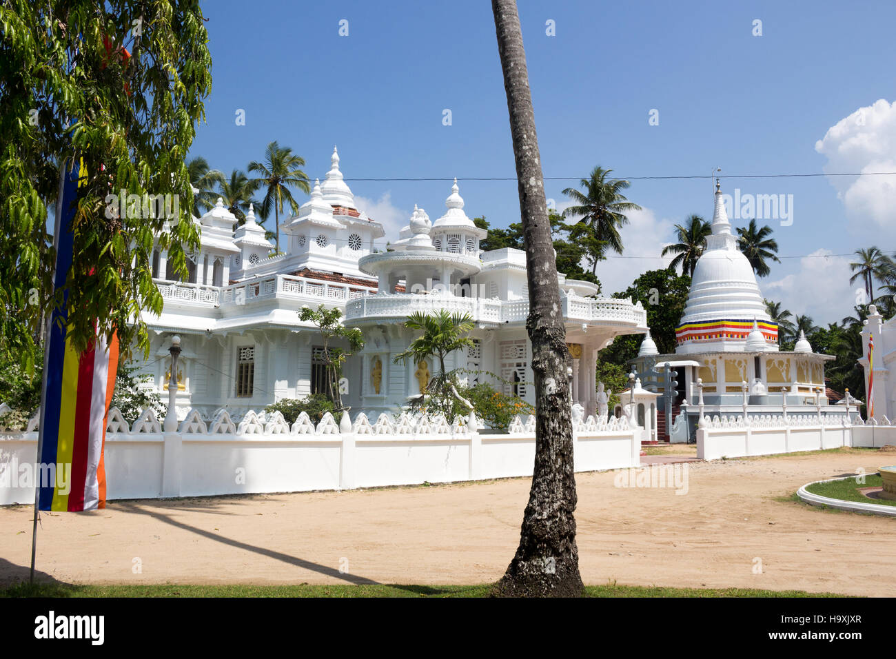 Ahungalla tempio Buddista dello Sri Lanka Foto Stock