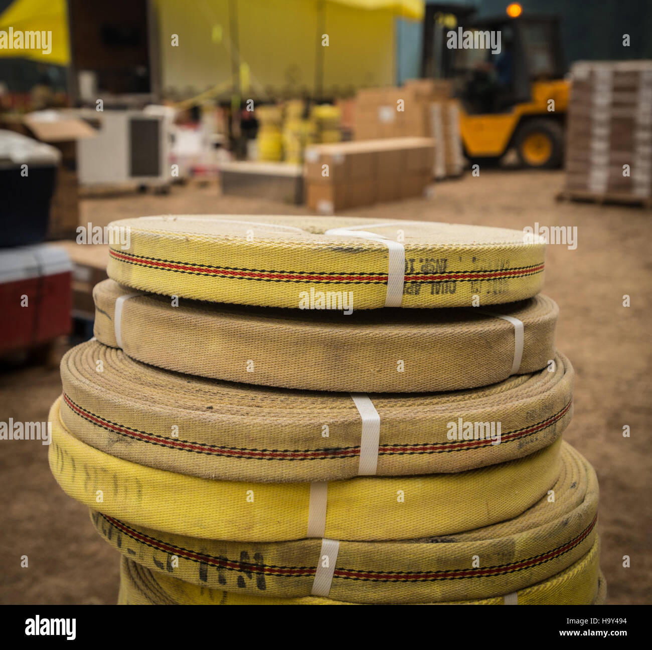 Il Sawyers Bar Complex Wildlands Fire in California, gestito dal servizio forestale degli Stati Uniti, si è concentrato sulla prevenzione e la gestione degli incendi. Il progetto ha riguardato gli sforzi di ripristino ecologico nelle aree soggette a incendi e mirava a ridurre l'impatto degli incendi sugli ecosistemi locali. Foto Stock