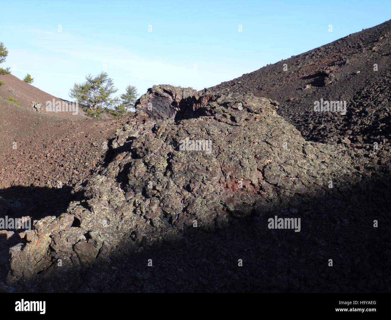 Cratersofthemoonnps spruzzi di 13979133643 cono Blacktail Butte Foto Stock