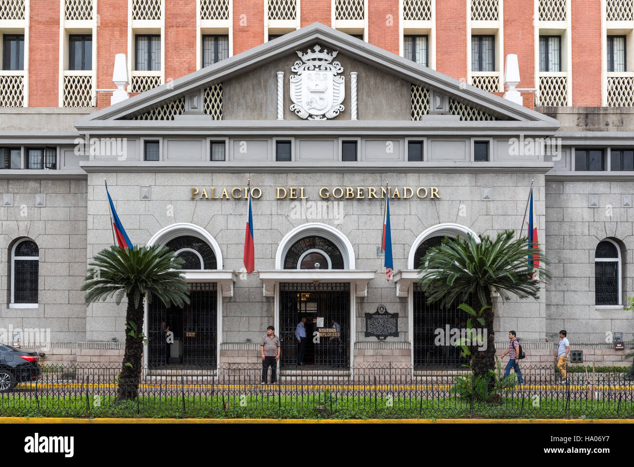 Palazzo de Gobernador (Palazzo del Governatore) in Intramuros, Manila Foto Stock