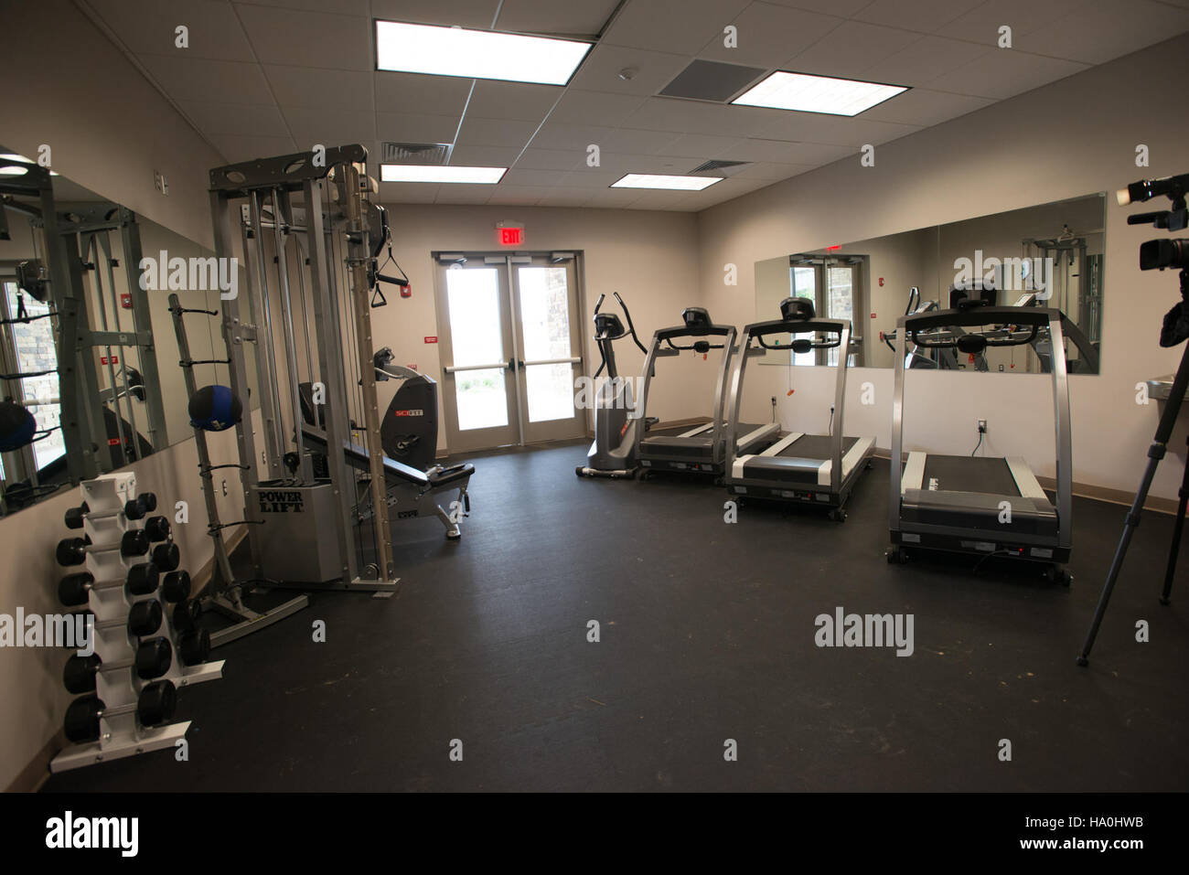 Il programma di sviluppo rurale dell'USDA a Broken Bow si concentra sul miglioramento delle infrastrutture e sui servizi comunitari. Questa iniziativa comprende investimenti in alloggi, servizi pubblici e sviluppo economico per sostenere l'economia locale e migliorare la qualità della vita. Foto Stock