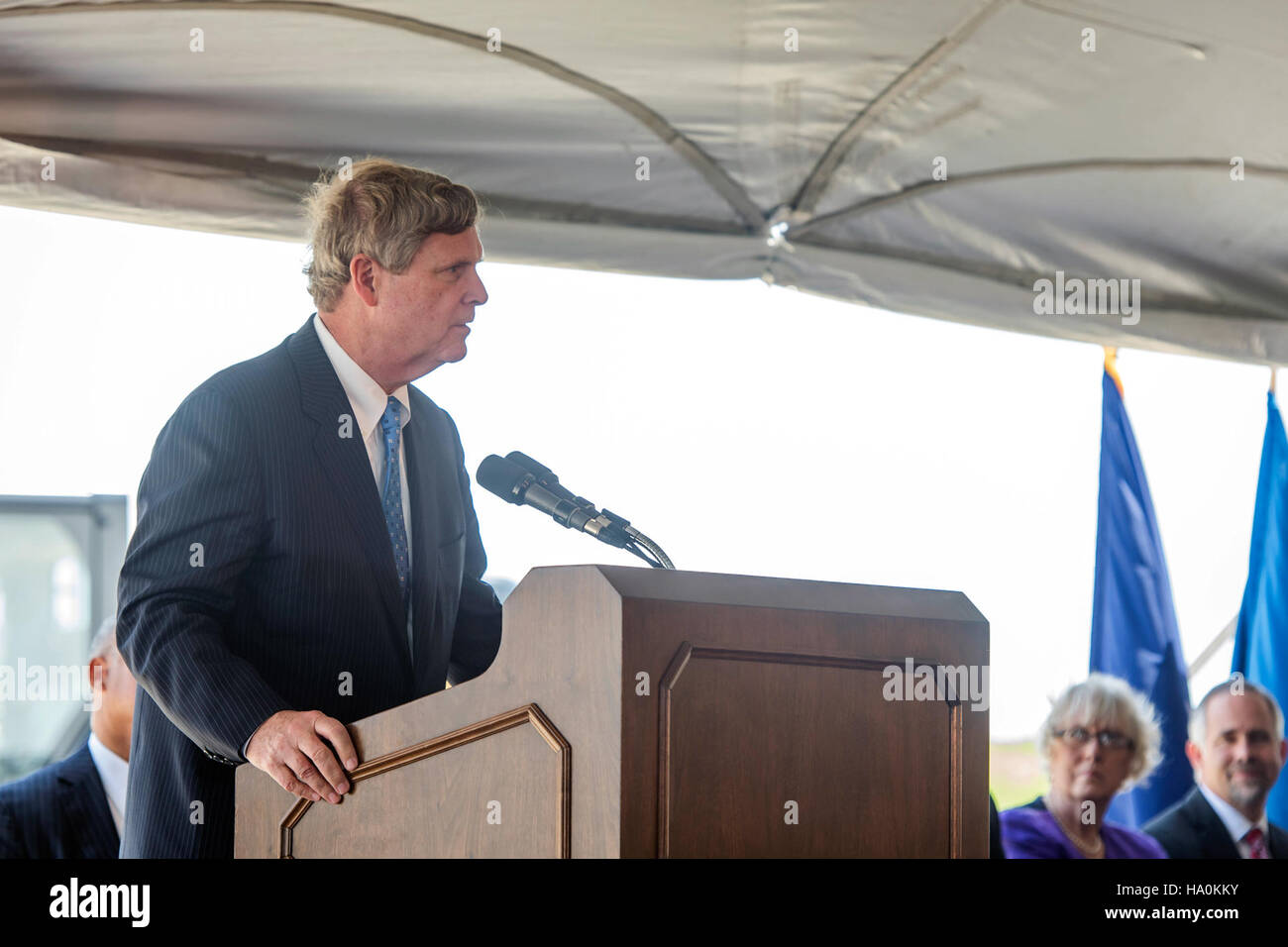 L'USDA collabora con la Kansas State University per sostenere la ricerca e le iniziative in agricoltura, scienze ambientali e pratiche sostenibili per promuovere la salute ambientale a lungo termine e il successo agricolo. Foto Stock