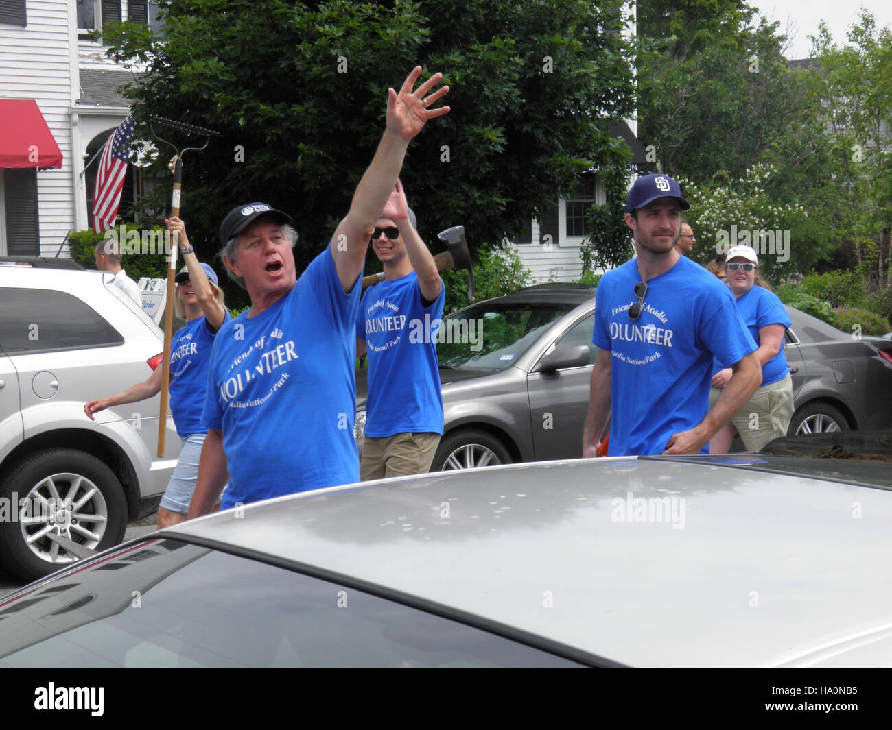 Un'immagine incentrata sulla ricerca scientifica in un ambiente naturale, che mette in evidenza il lavoro sul campo e gli studi ecologici relativi alla scienza ambientale. Foto Stock