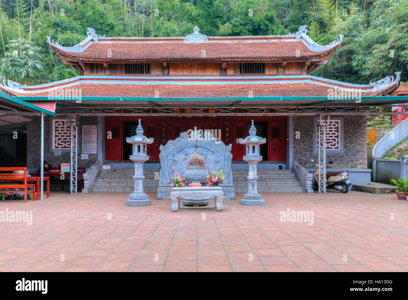 Tempio buddista di Sapa, Lao Cai, Vietnam Asia Foto Stock