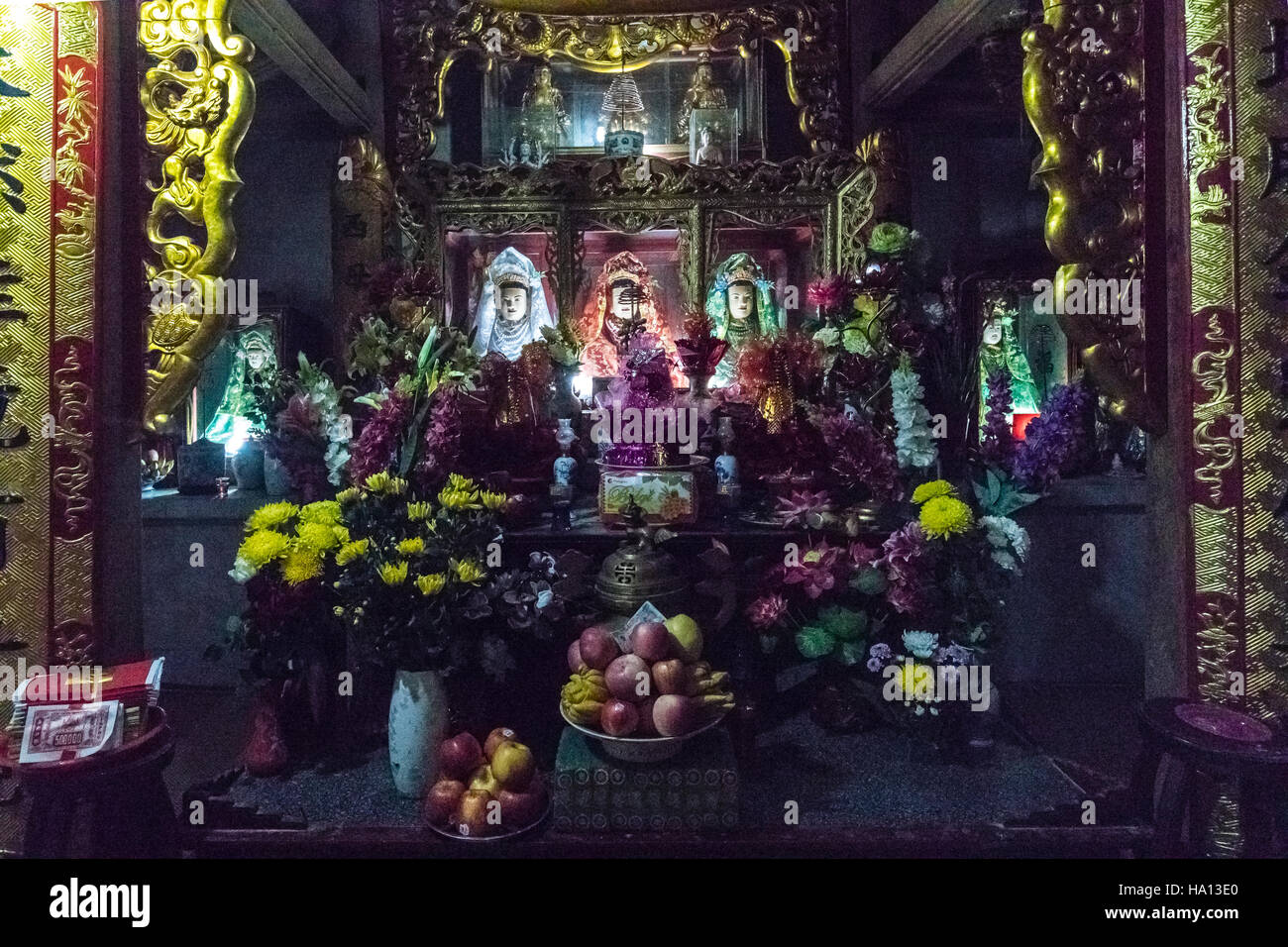 Tempio buddista di Sapa, Lao Cai, Vietnam Asia Foto Stock