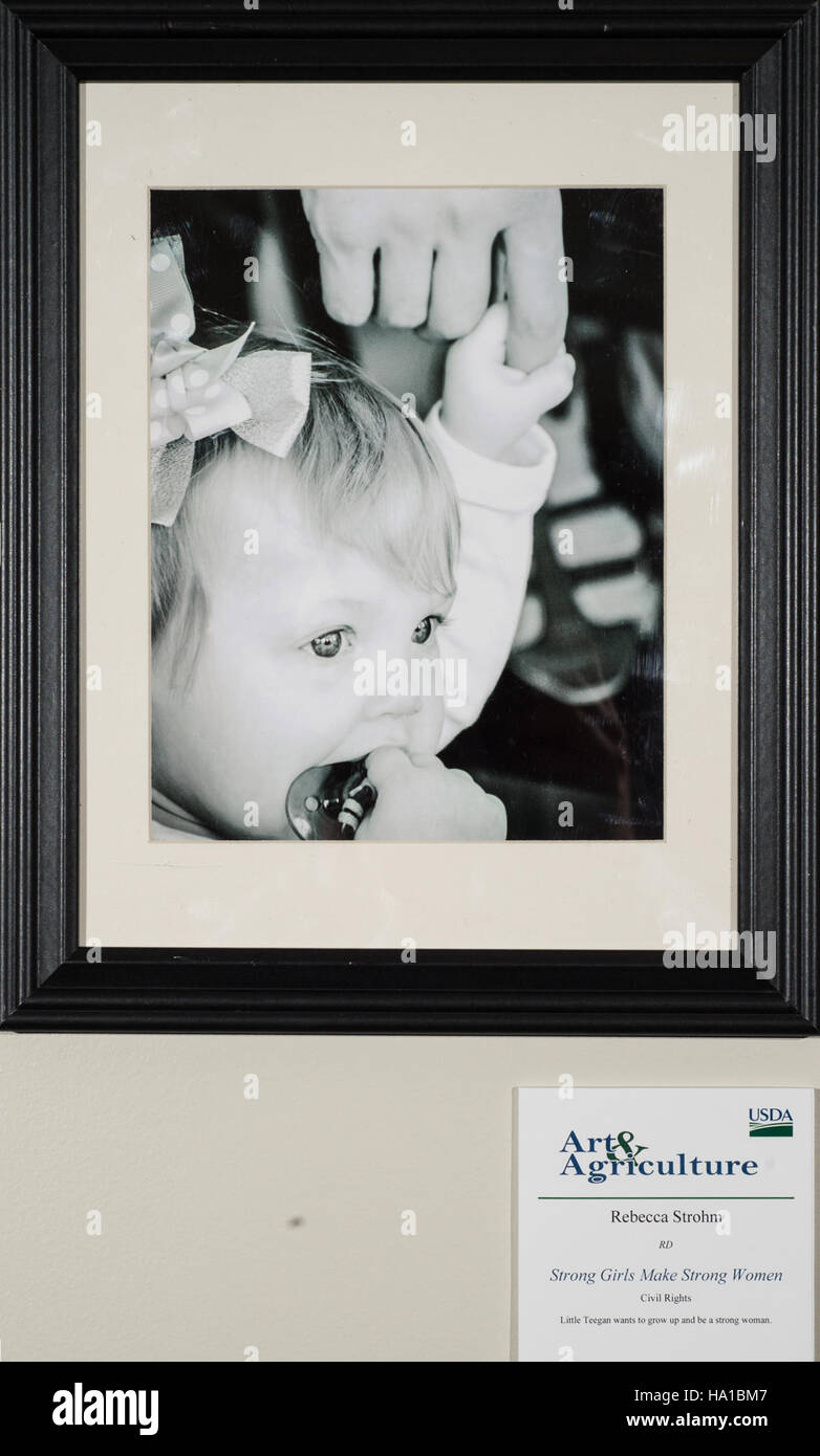 Il Dipartimento dell'Agricoltura dell'USDA sostiene programmi e politiche relativi all'alimentazione, all'agricoltura e allo sviluppo rurale, con l'obiettivo di migliorare l'economia e la qualità della vita nelle campagne americane. Foto Stock