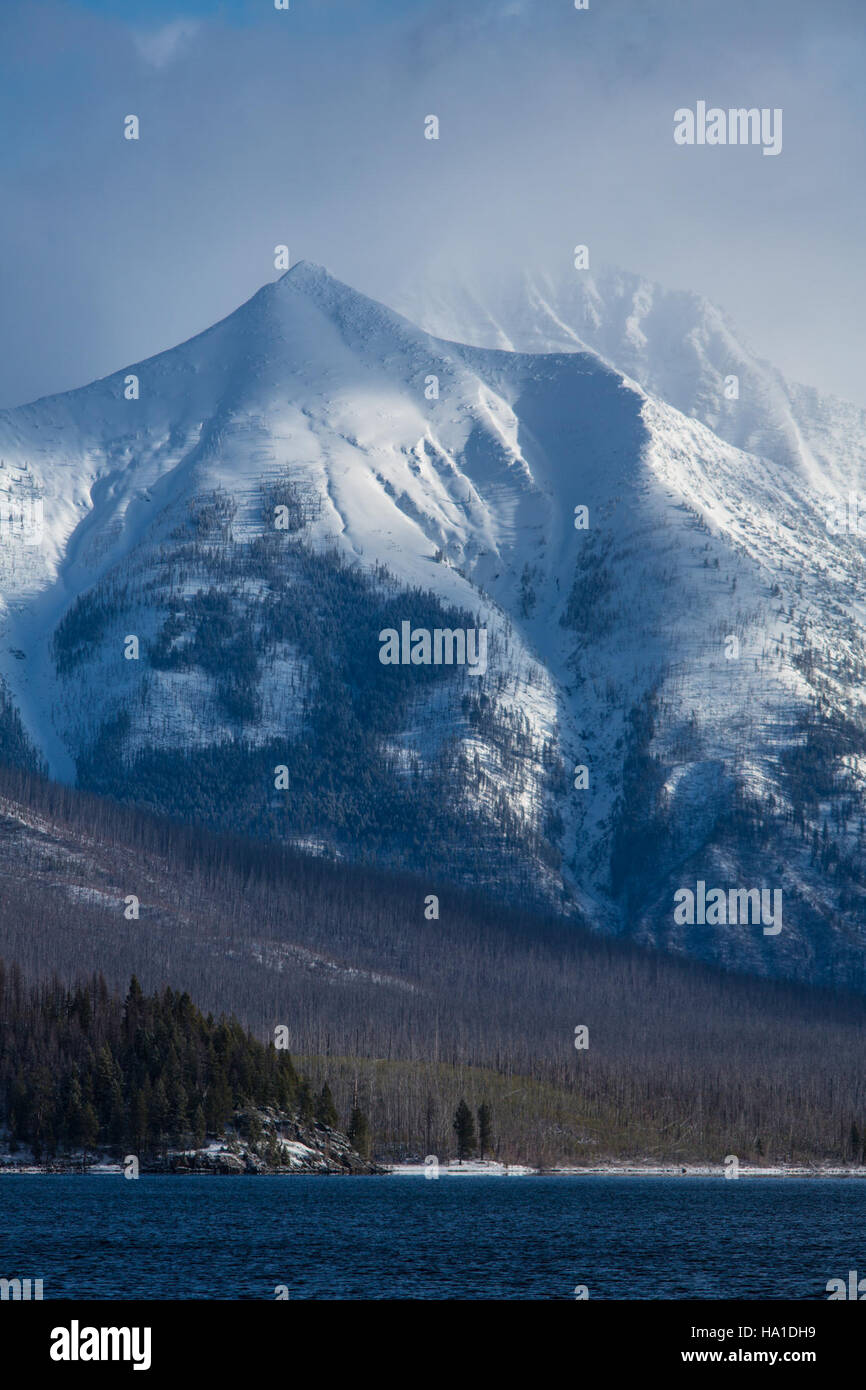 25260583383 glaciernps Stanton e Vaught (2) Mattina del 3.17.16 Foto Stock