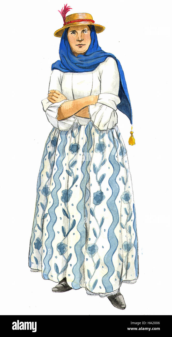 Maria Barbara Espinosa fa parte del programma dell'Anza Trail, dedicato alla conservazione e all'interpretazione della storia dello storico Juan Bautista de Anza National Historic Trail nel West americano. Foto Stock