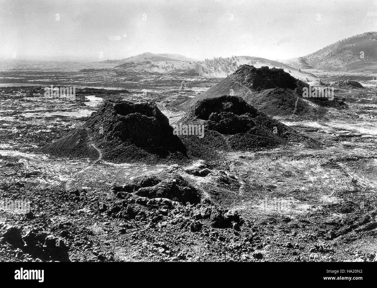 8577750779 cratersofthemoonnps conetti eruttivi Foto Stock