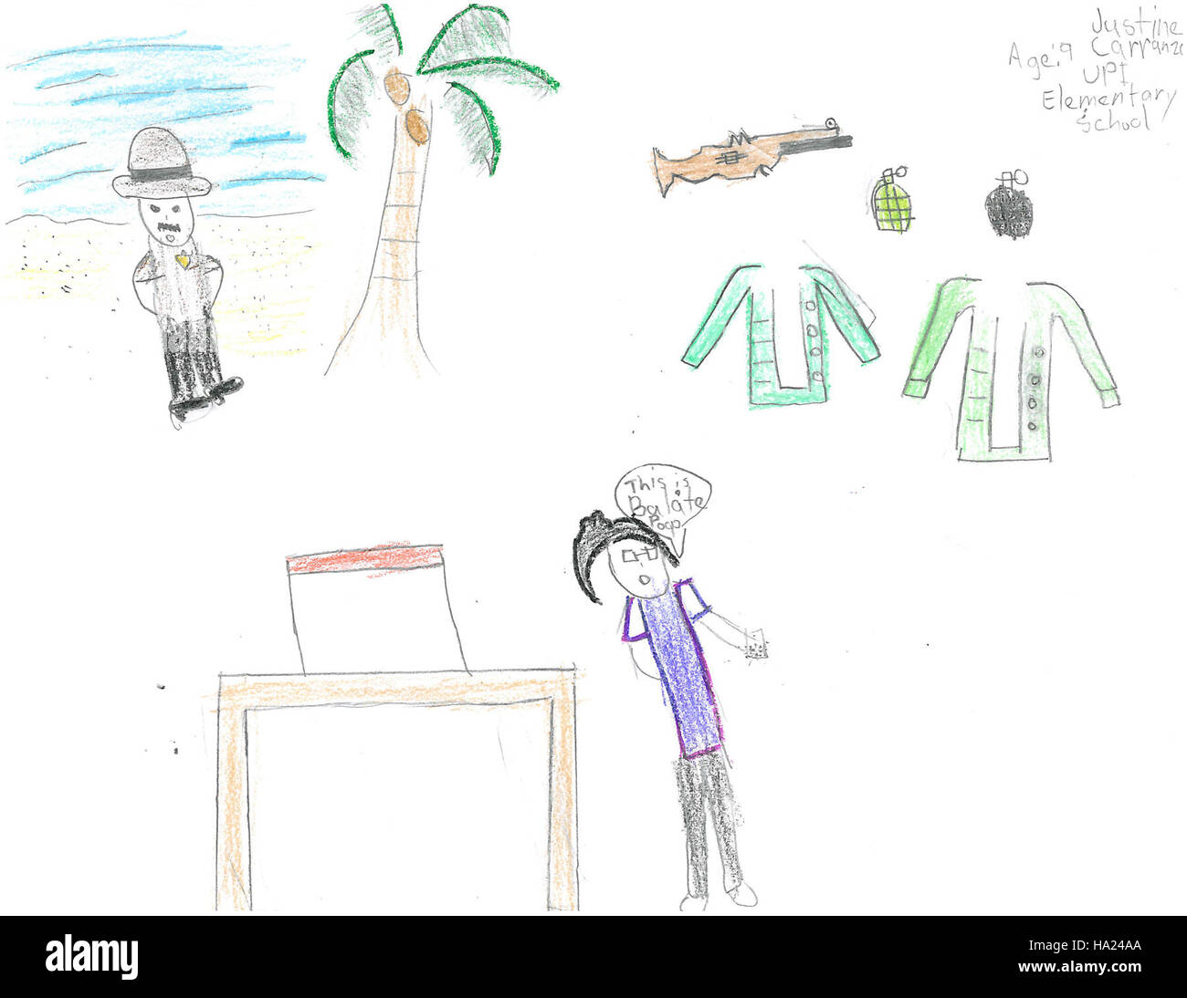 Un'immagine storica della guerra nel Pacifico, che sottolinea l'importanza di preservare la storia militare e il suo impatto sui paesaggi naturali e culturali all'interno dei parchi nazionali. Foto Stock