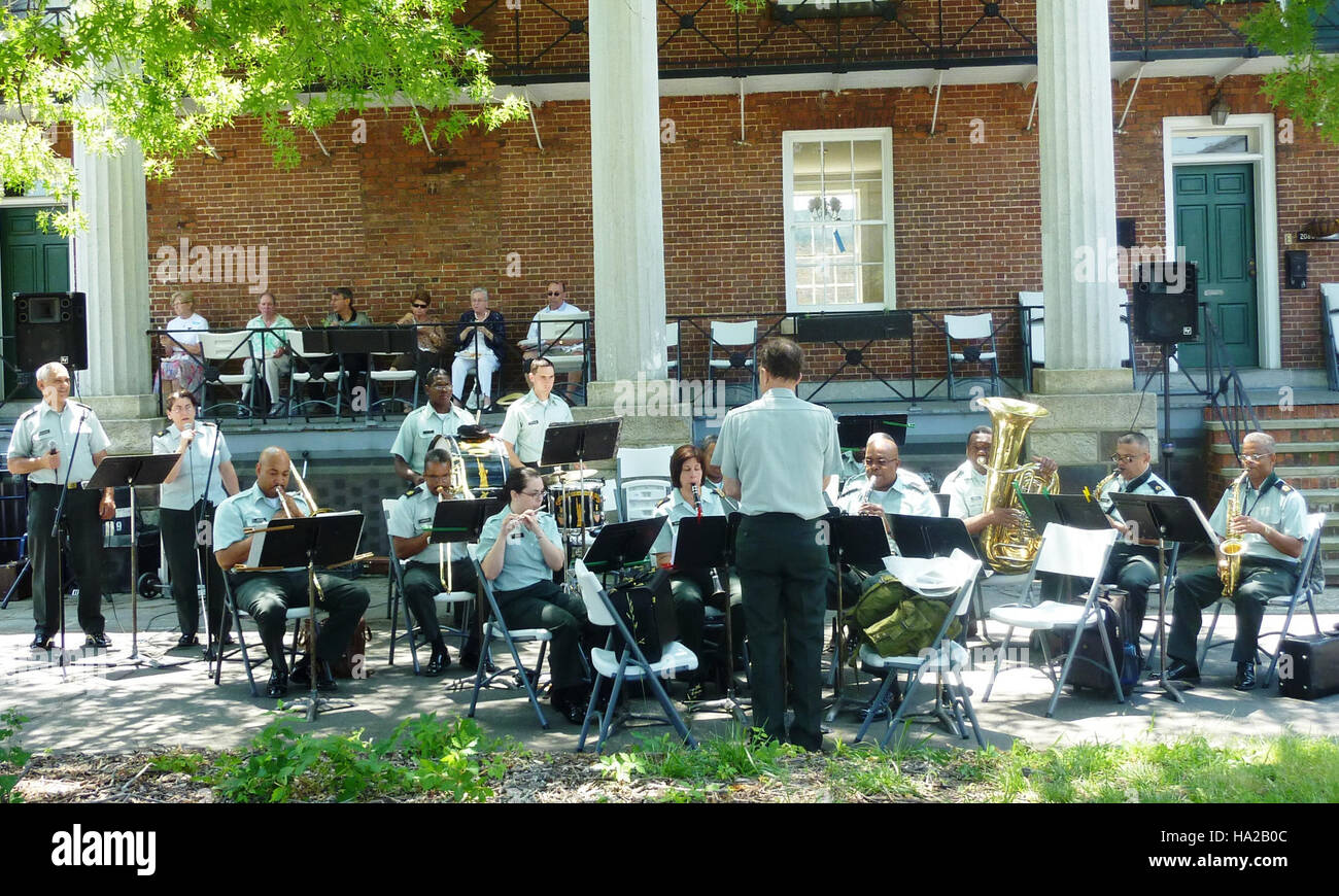 4730419751 govislandnps 319Army Band Foto Stock