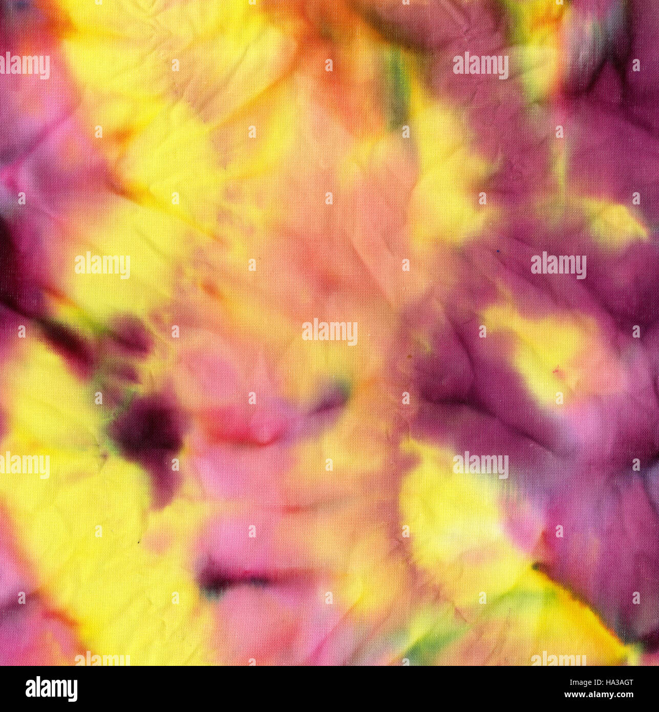 Colorante tessuto batik per background e texture Foto Stock