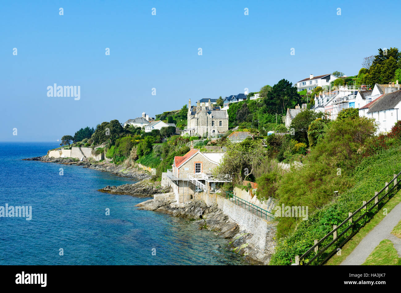 St.Mawes, Cornwall, Regno Unito Foto Stock