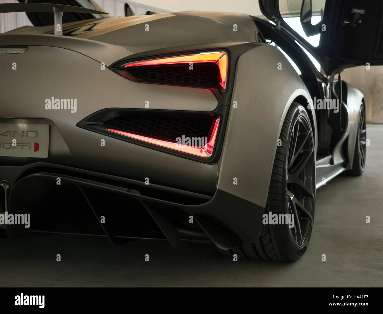 Il Vulcan mostra auto da CeComp a Torino Italia Foto Stock