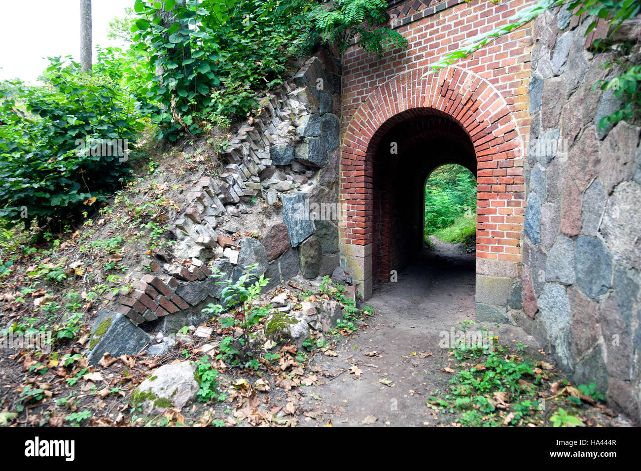 Boyen fortezza nel Gizycko, Polonia Foto Stock