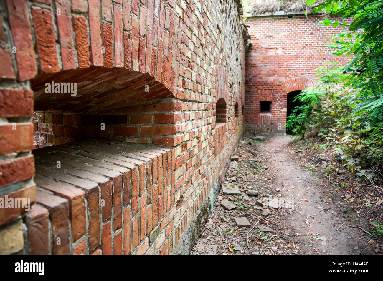Boyen fortezza nel Gizycko, Polonia Foto Stock