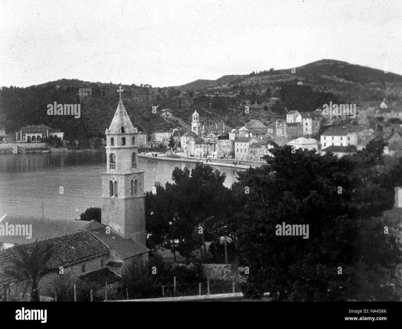 Ragusa, Siclily in Italia 1930 Foto Stock