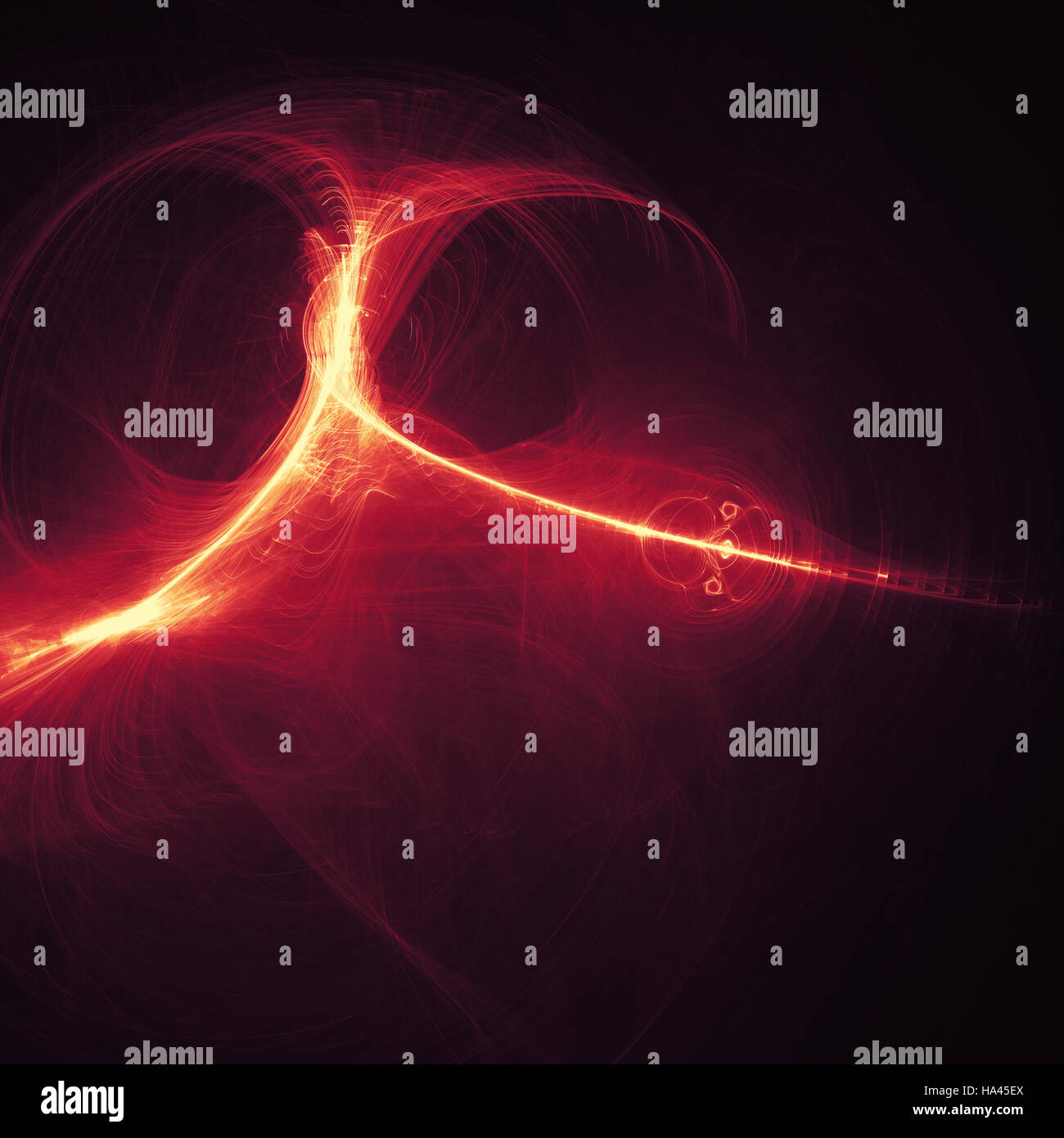 Luce di Fractal Forme 11012 Foto Stock