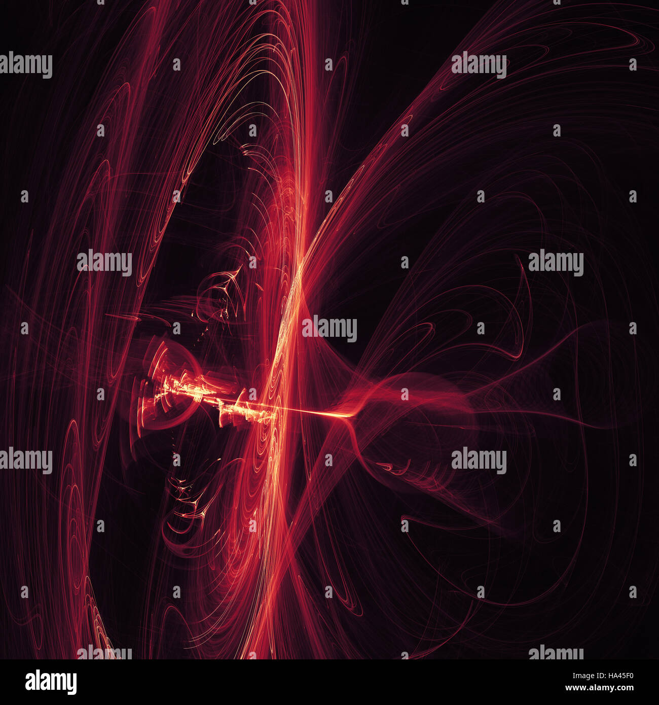 Luce di Fractal Forme 11013 Foto Stock