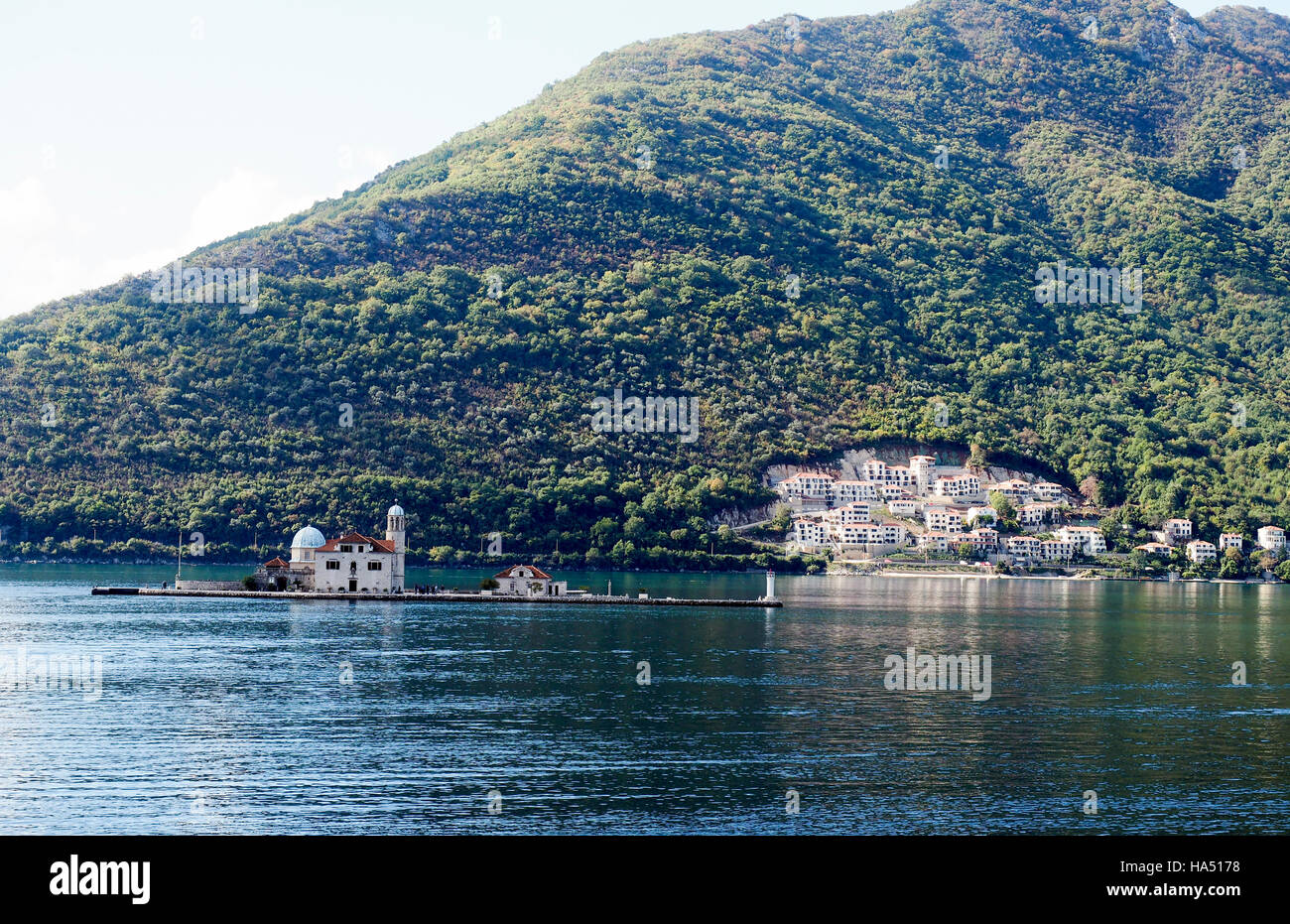 Baia di Kotor, Montenegro Foto Stock