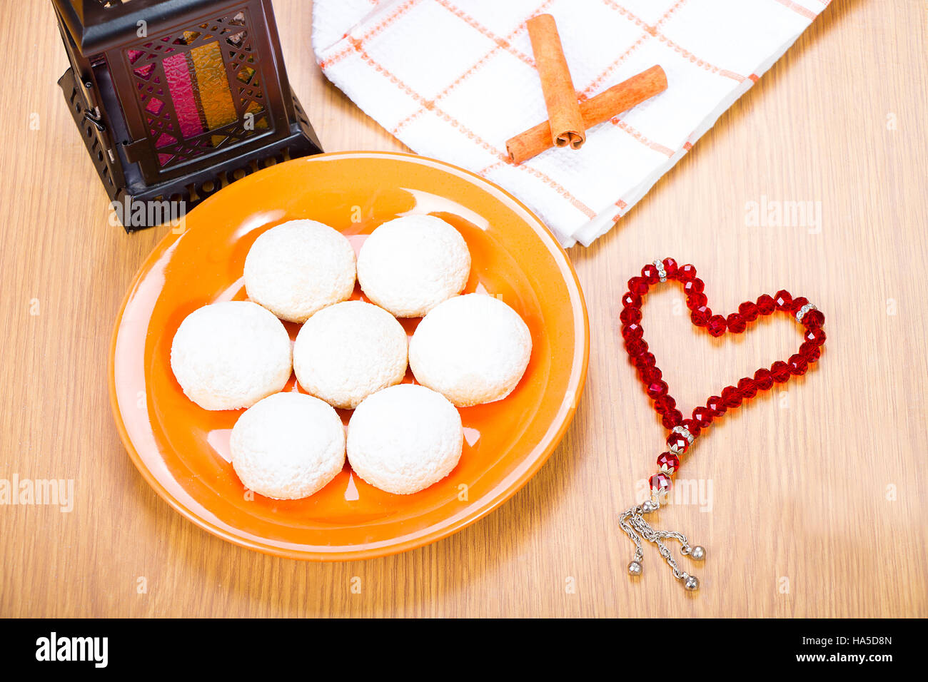 Eid El Fitr i cookie Foto Stock