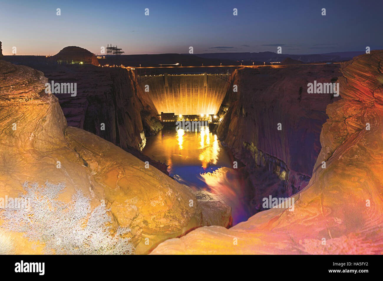 24335469614 departmentofenergy System-Wide strumento di ottimizzazione dimostra i vantaggi senza precedenti per la produzione di energia idroelettrica Foto Stock