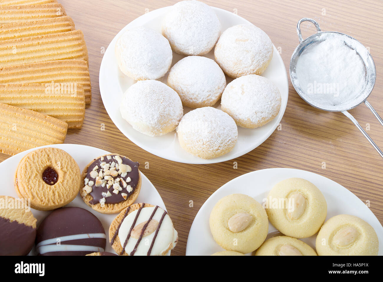 Eid El Fitr i cookie Foto Stock