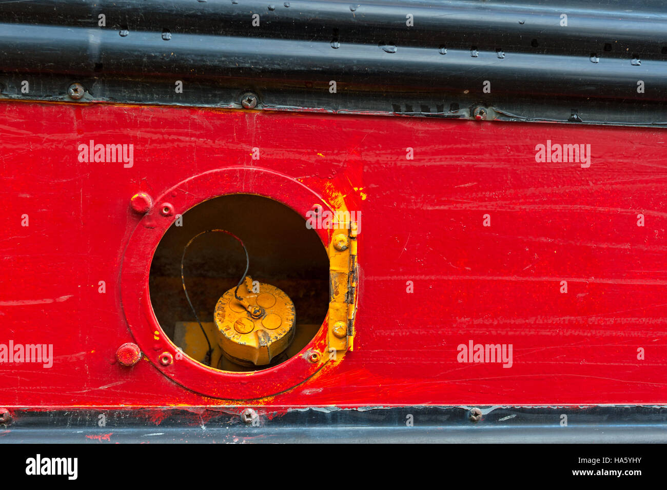 Tappo benzina Foto Stock