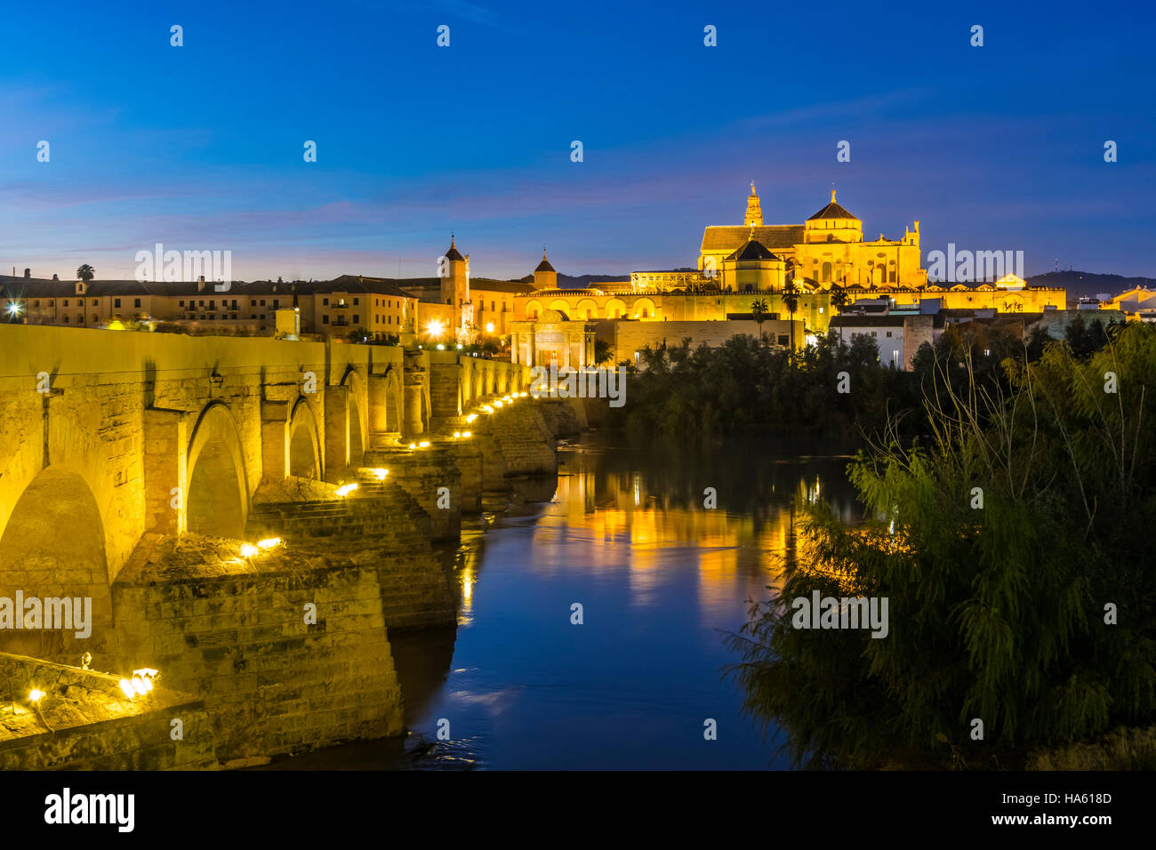 Cattedrale Mezquita di Cordova, Andalusia, Spagna Foto Stock