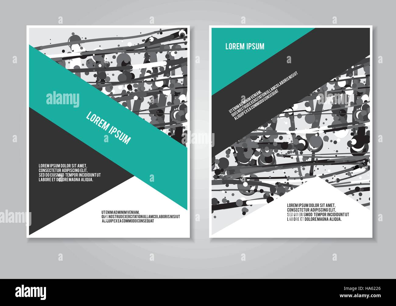 Design di copertura relazione annuale brochure. Layout opuscolo modello creativo. Illustrazione Vettoriale. Pagina di promozione marketing moderno flyer. Illustrazione Vettoriale