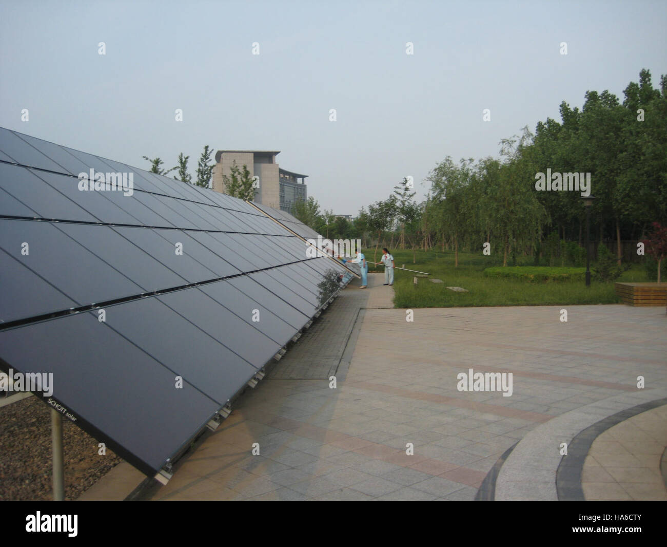 Un'immagine di un paesaggio naturale, che mostra il rapporto tra natura, scienza e azione politica. Il Dipartimento dell'energia continua a spingere per politiche volte a combattere i cambiamenti climatici e a promuovere le tecnologie delle energie rinnovabili. Foto Stock