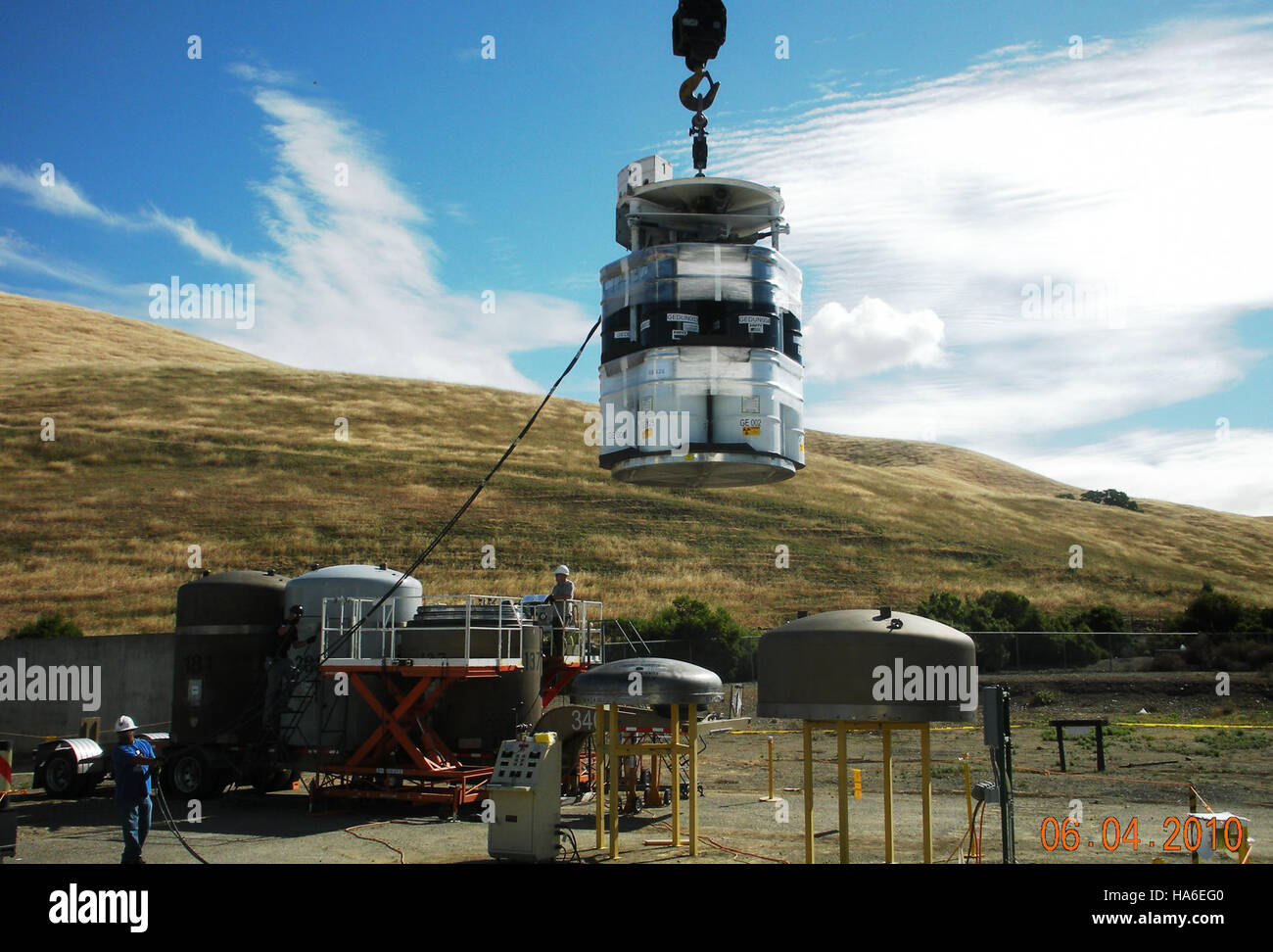 Il Recovery Act ha facilitato la pulizia dei siti di rifiuti transuranici negli Stati Uniti, affrontando le preoccupazioni ambientali e migliorando la sicurezza dello stoccaggio e dello smaltimento dei rifiuti nucleari. Foto Stock