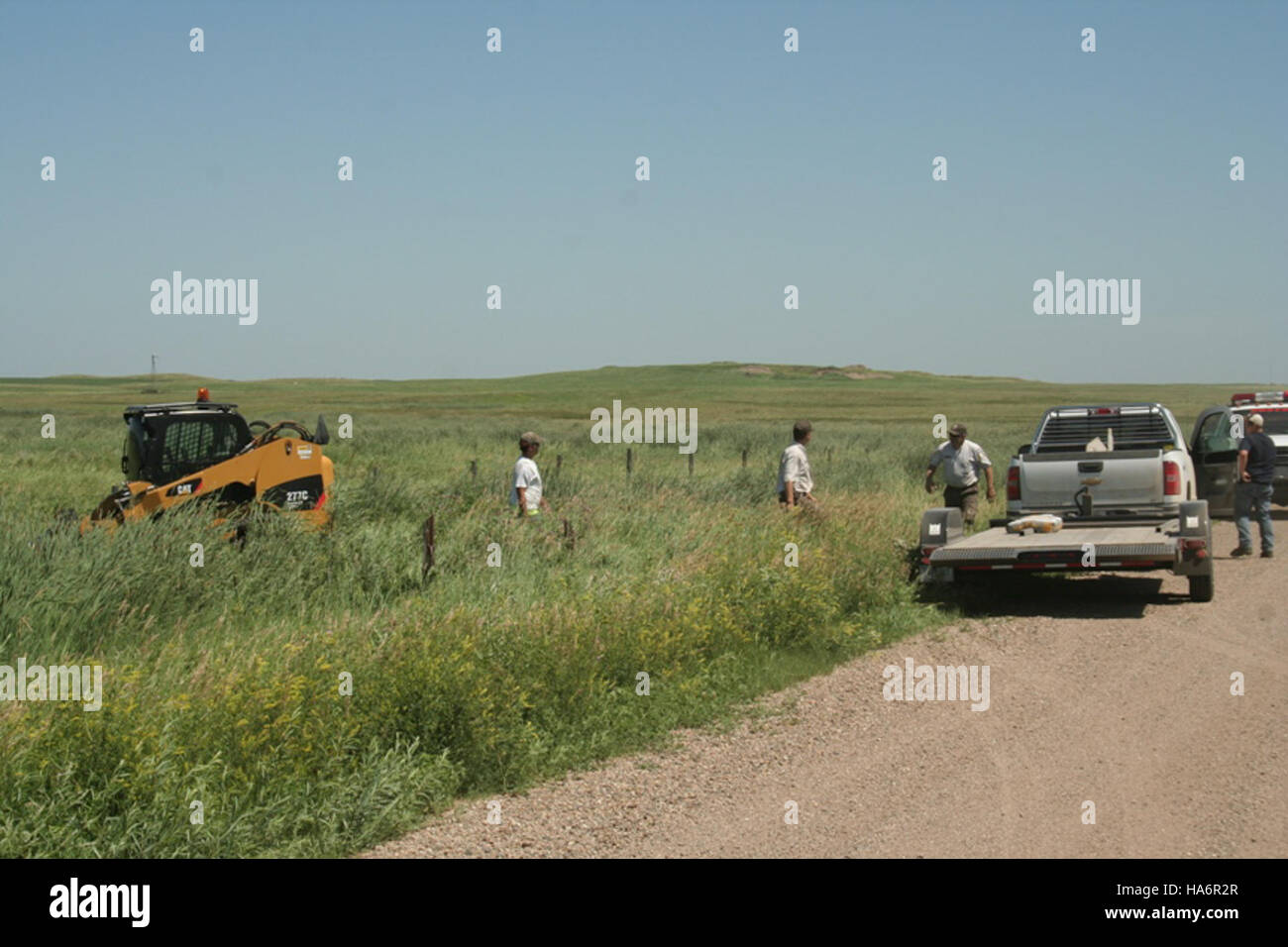 I progetti del FWS Recovery Act si concentrano sulle iniziative di restauro ecologico e conservazione della fauna selvatica finanziate attraverso l'American Recovery and Reinvestment Act. Questi progetti mirano a migliorare la qualità degli habitat, migliorare le popolazioni di specie e sostenere una gestione ambientale sostenibile in tutti gli Stati Uniti. Foto Stock